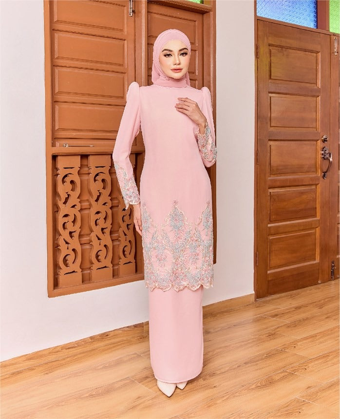 JUWITA MINI KURUNG - PINK COTTON CANDY