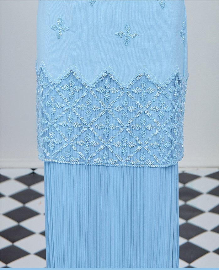 INARA MINI KURUNG - POWDER BLUE