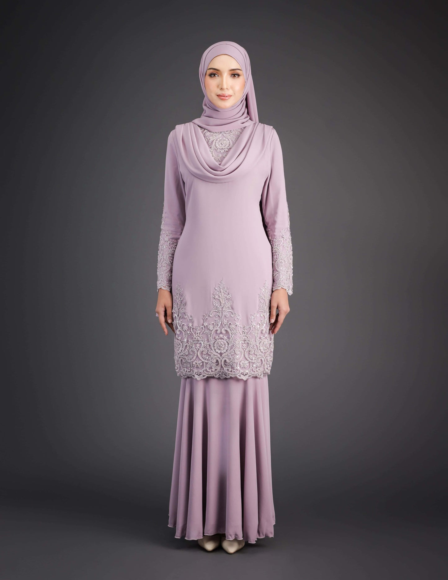 HAIRA KURUNG - LAVENDER