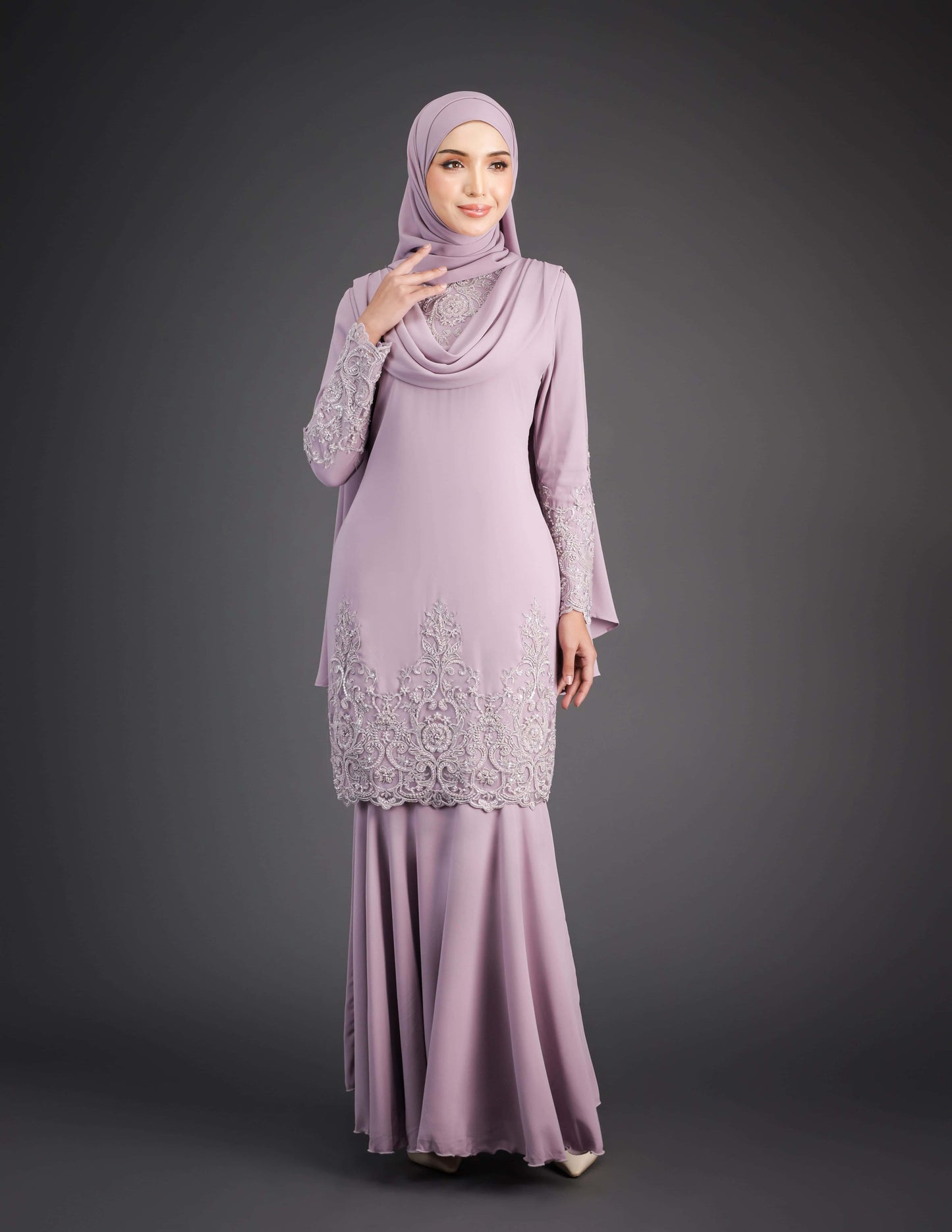 HAIRA KURUNG - LAVENDER