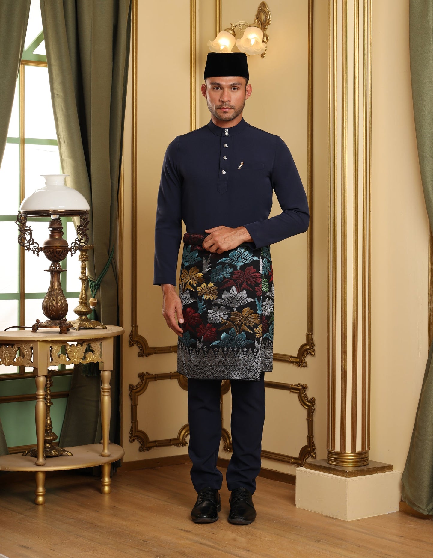 SOULTAN BAJU MELAYU - BLACK