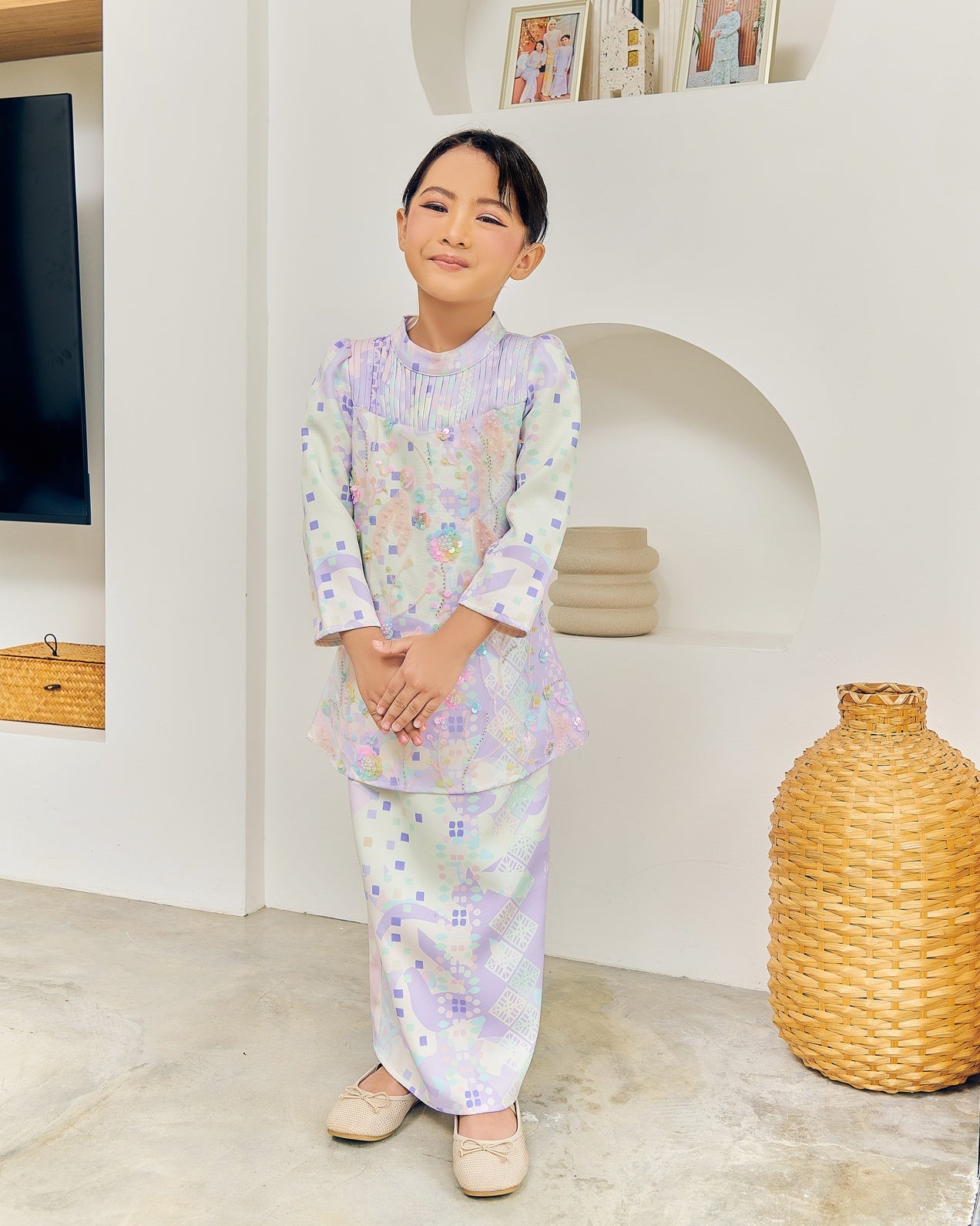 CLARA KURUNG (KID) - PURPLE LILAC (Pre Order)