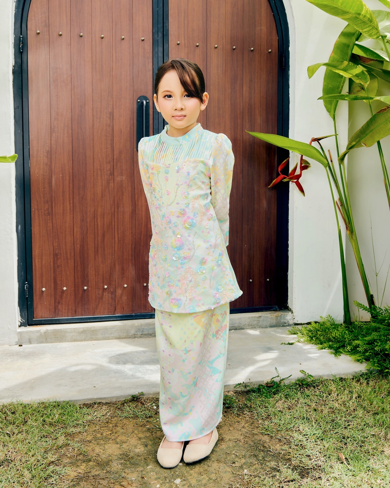 CLARA KURUNG (KID)- MINT GREEN (Pre Order)