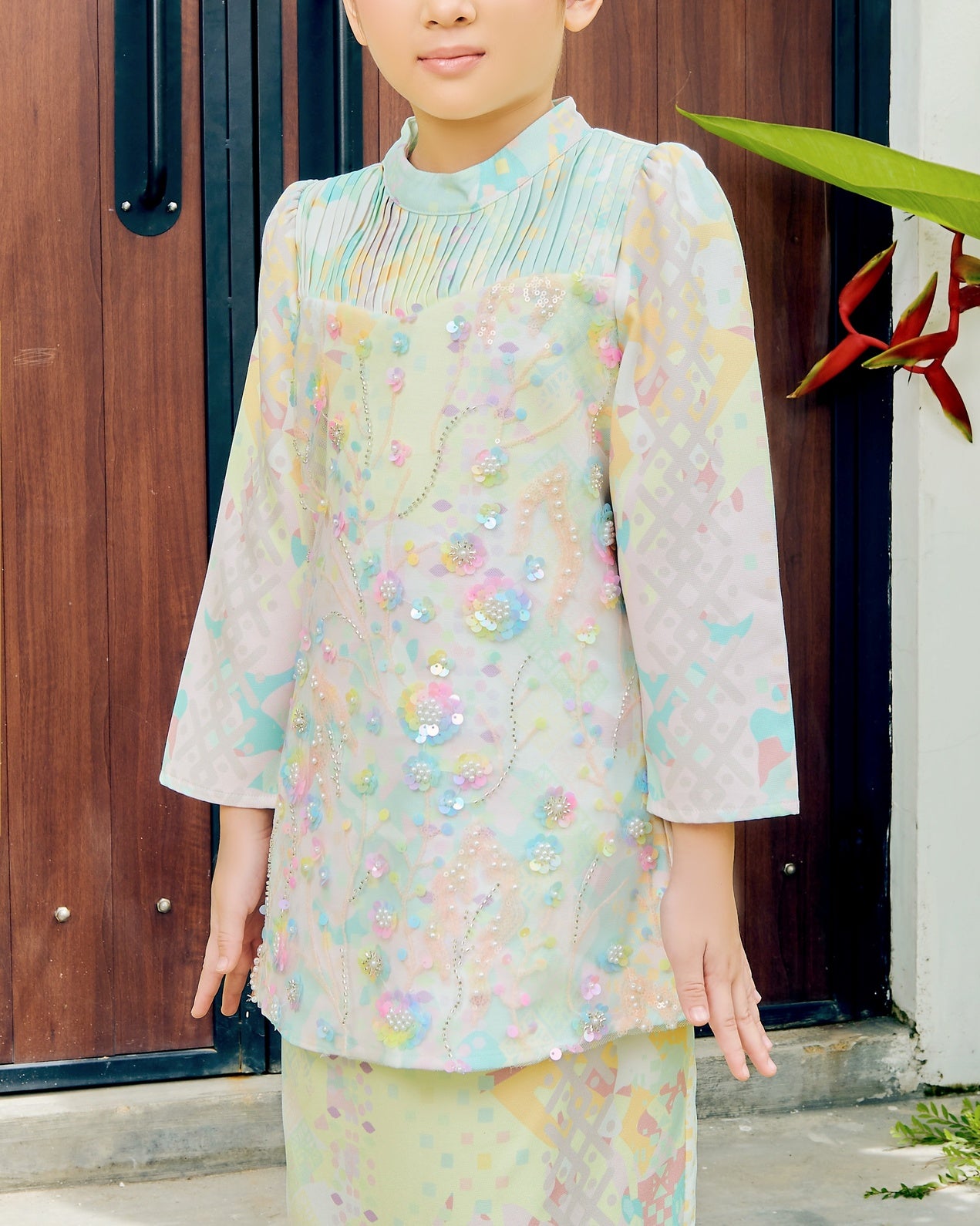 CLARA KURUNG (KID)- MINT GREEN (Pre Order)