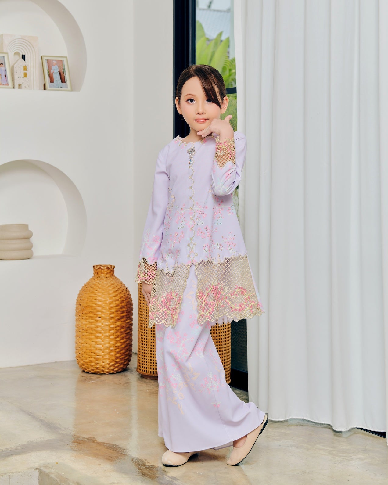 NATASHA KURUNG (KID) - SOFT LILAC (Pre Order)