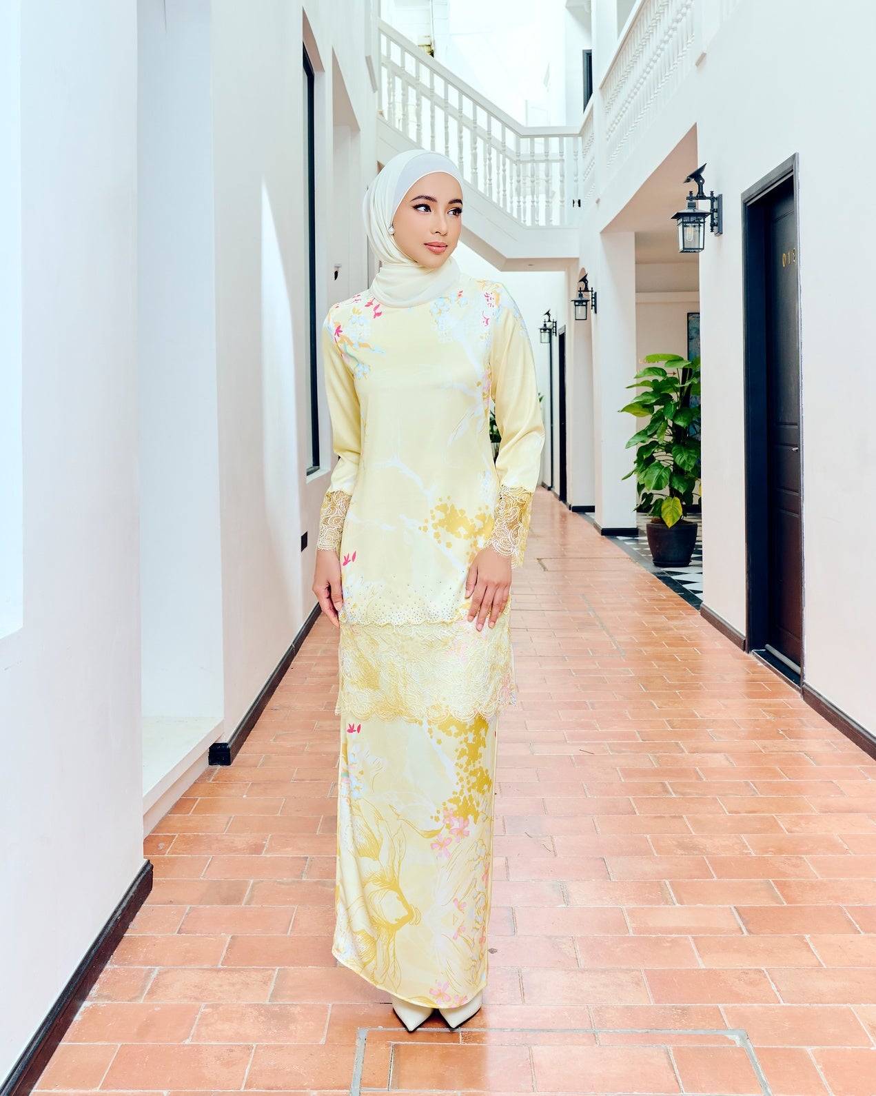 LEA KURUNG - SOFT YELLOW (Pre Order)