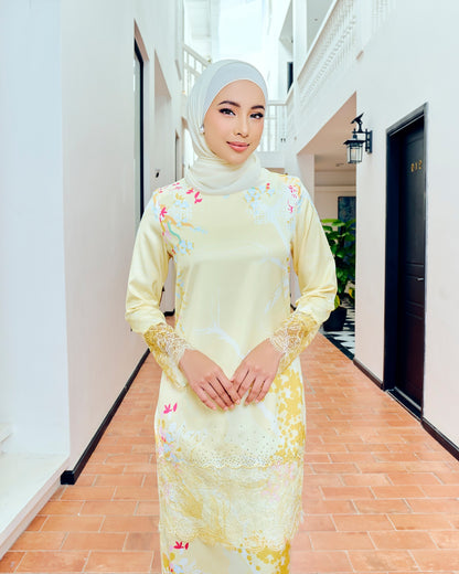 LEA KURUNG - SOFT YELLOW (Pre Order)