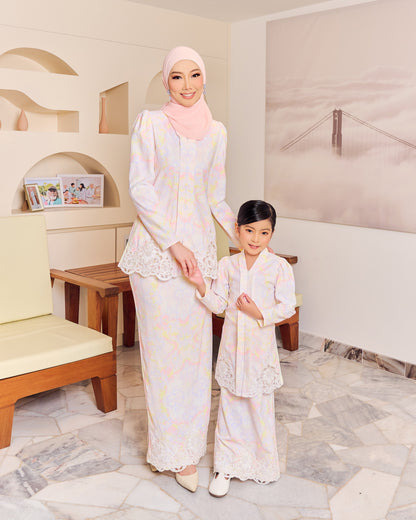 ESTINA KEBAYA (KID) - NUDE PINK
