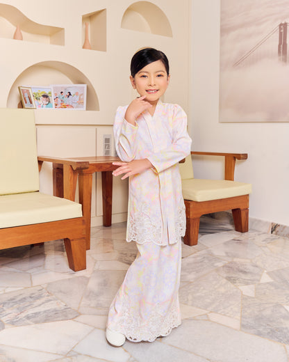 ESTINA KEBAYA (KID) - NUDE PINK
