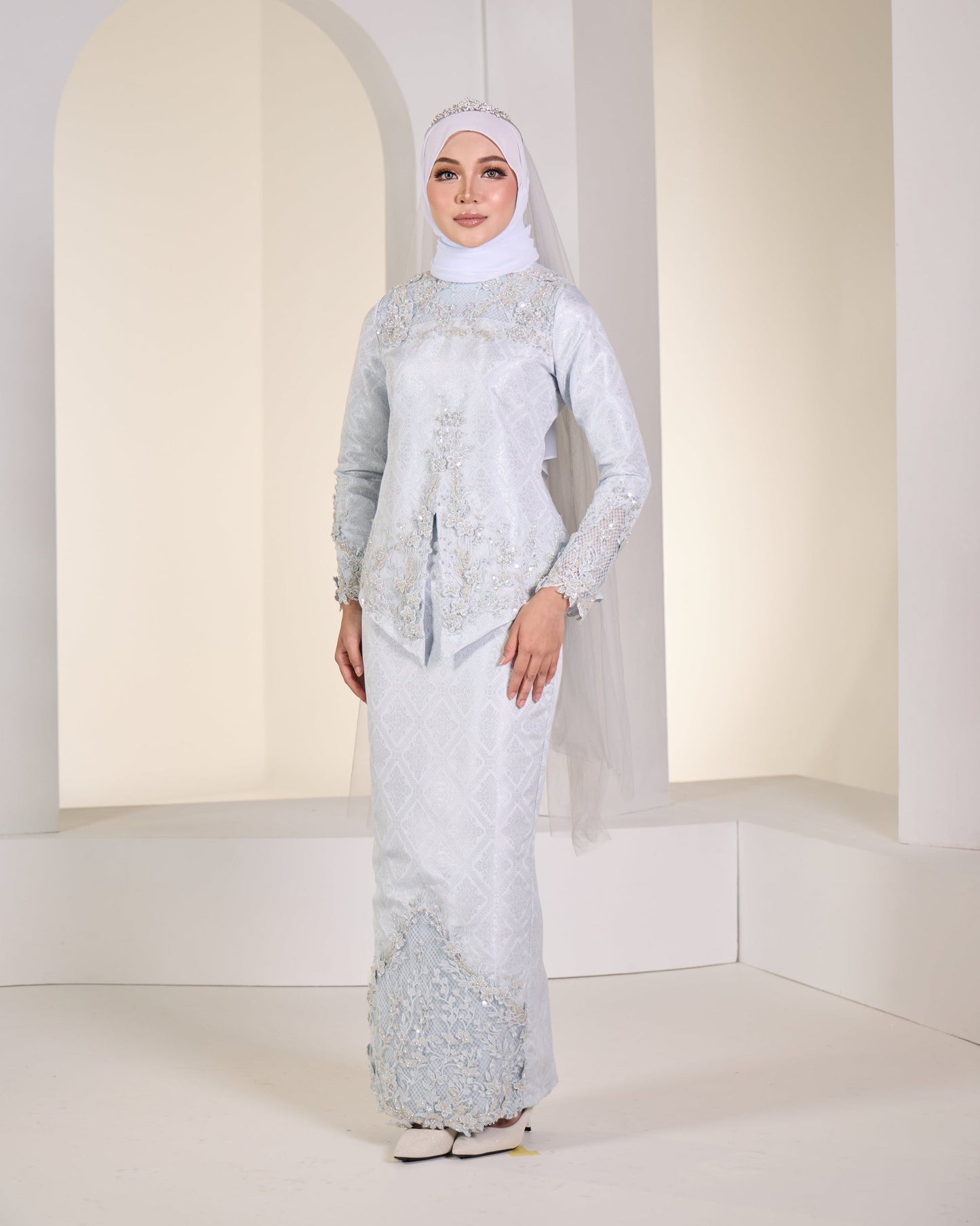 RAESA KURUNG - POWDER BLUE (Pre Order)