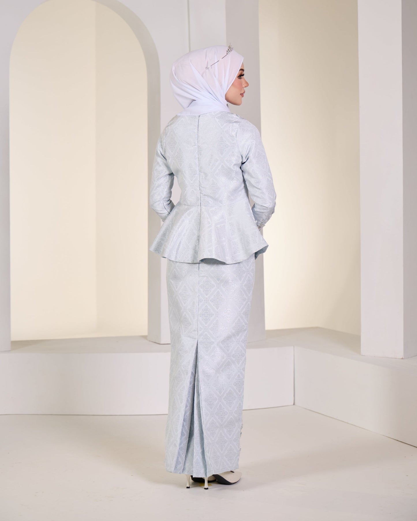 RAESA KURUNG - POWDER BLUE (Pre Order)