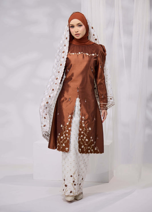 ALANNA KURUNG - BROWN (Pre Order)