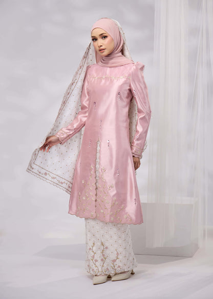 ALANNA KURUNG - DUSTY PINK (Pre Order)