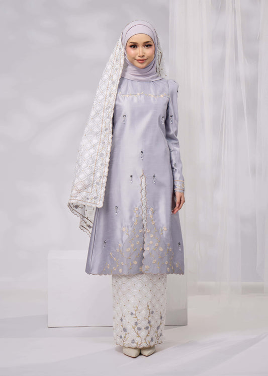 ALANNA KURUNG - GREY (Pre Order)