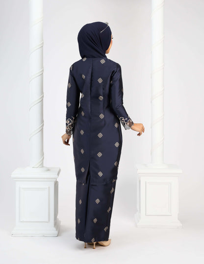 DAYANG KURUNG - NAVY BLUE