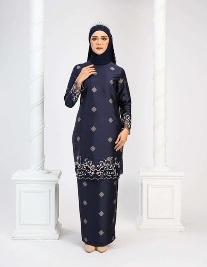 DAYANG KURUNG - NAVY BLUE