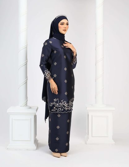 DAYANG KURUNG - NAVY BLUE