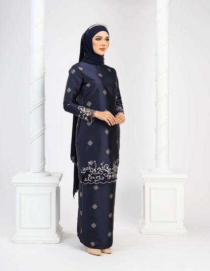 DAYANG KURUNG - NAVY BLUE