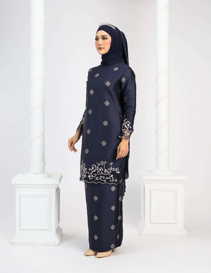 DAYANG KURUNG - NAVY BLUE