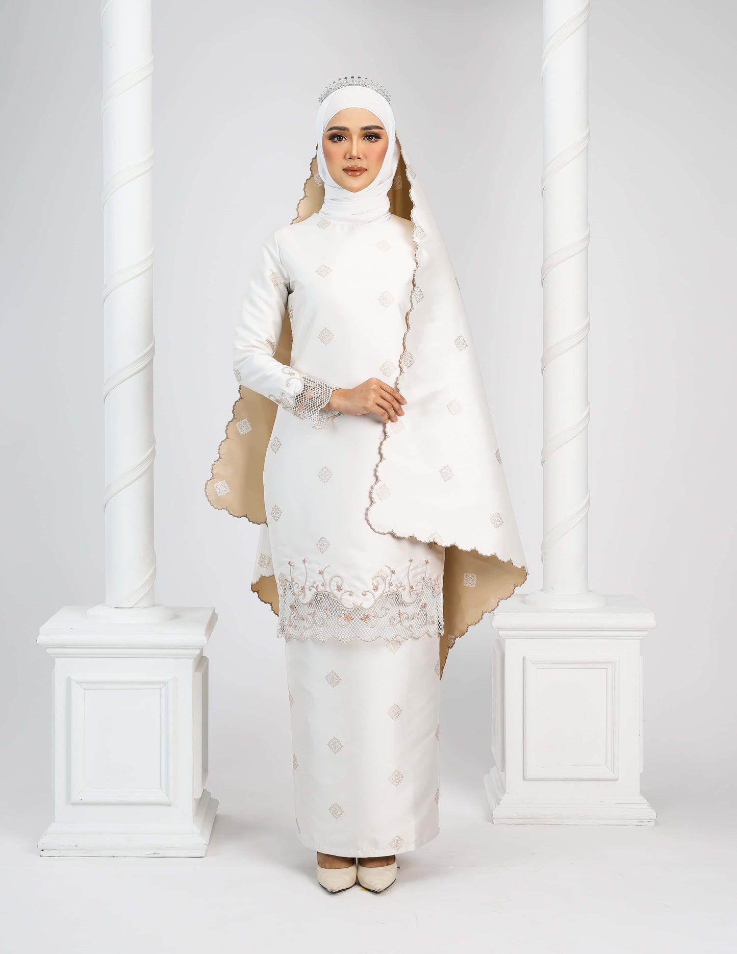 DAYANG KURUNG - OFF WHITE (Pre Order)