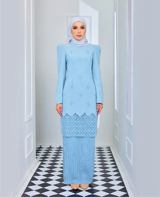 INARA MINI KURUNG - POWDER BLUE