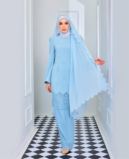 INARA MINI KURUNG - POWDER BLUE
