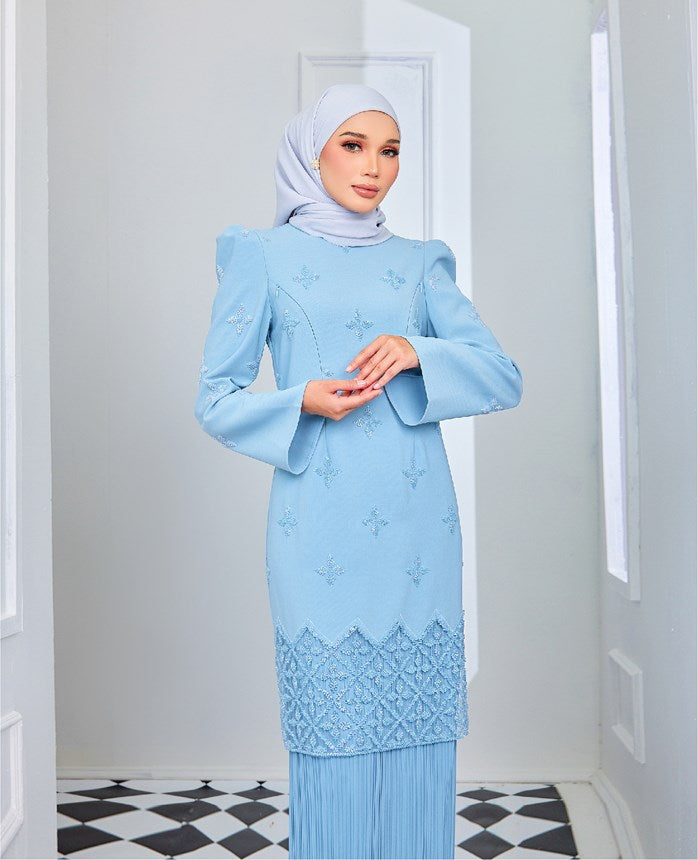INARA MINI KURUNG - POWDER BLUE