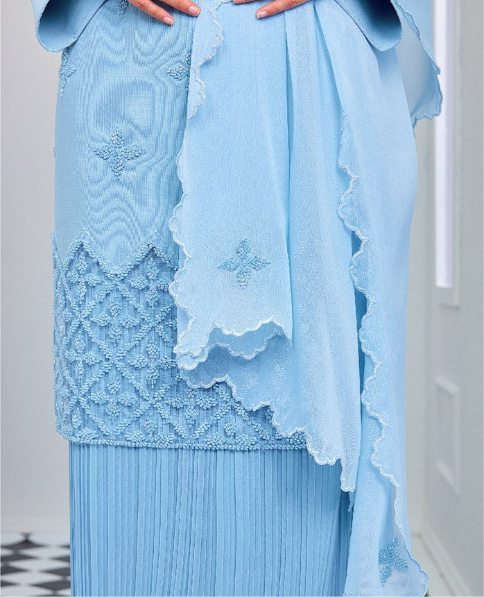 INARA MINI KURUNG - POWDER BLUE