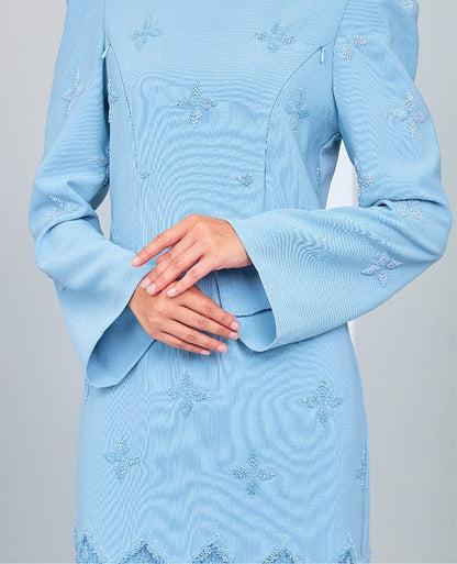 INARA MINI KURUNG - POWDER BLUE
