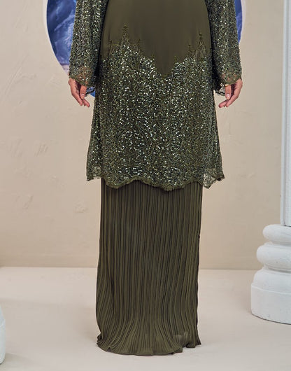 INAYAH KURUNG - ARMY GREEN