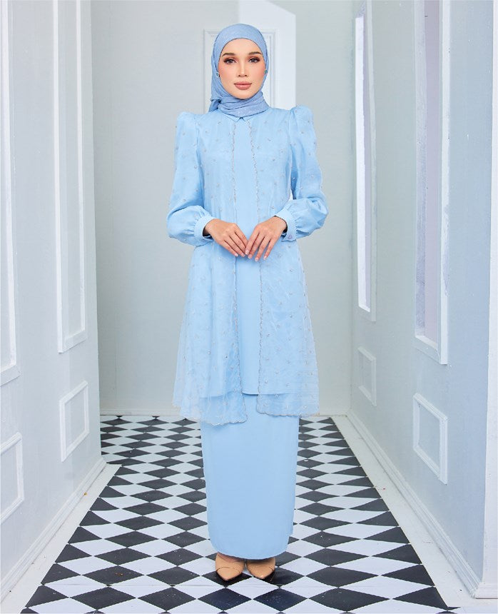 NEHLAA KURUNG - BABY BLUE
