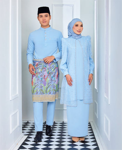 NEHLAA KURUNG - BABY BLUE