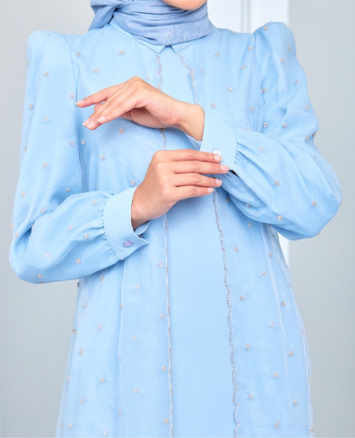 NEHLAA KURUNG - BABY BLUE