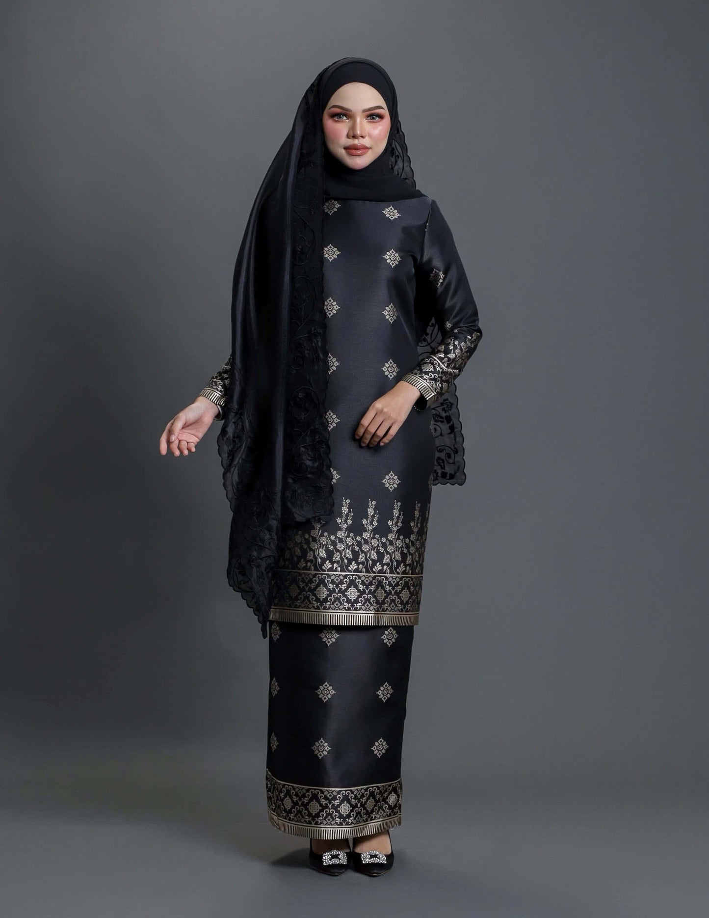 JUWITA KURUNG - BLACK