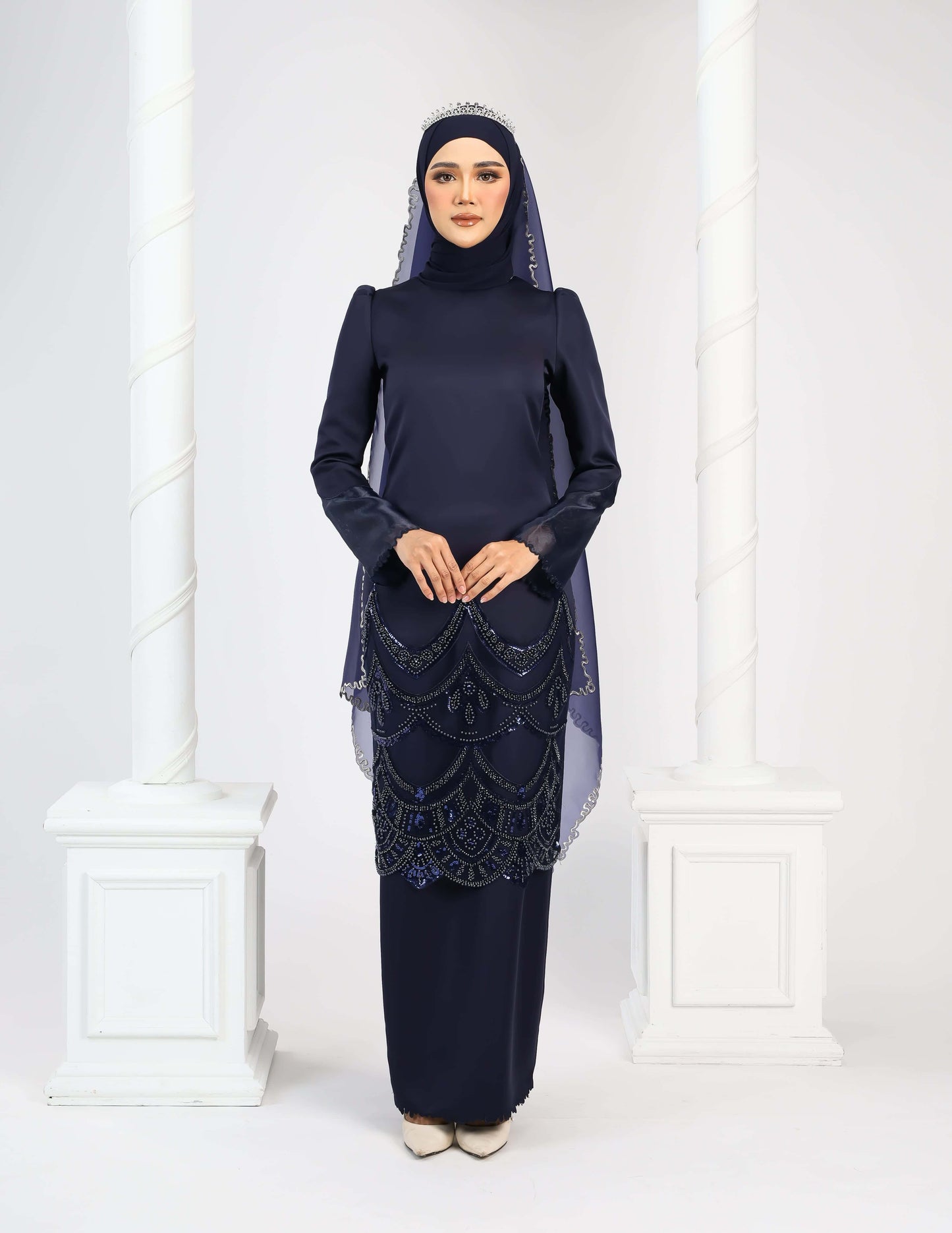 RATNA KURUNG - NAVY BLUE