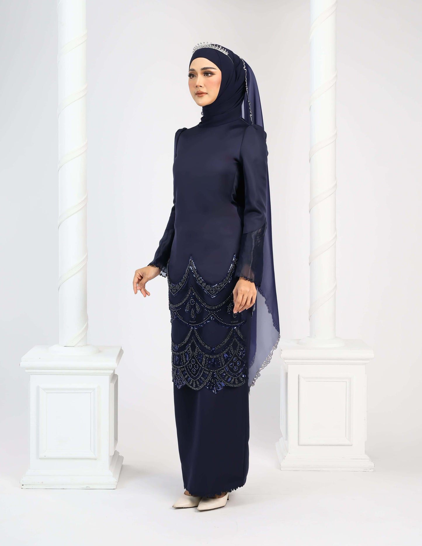 RATNA KURUNG - NAVY BLUE