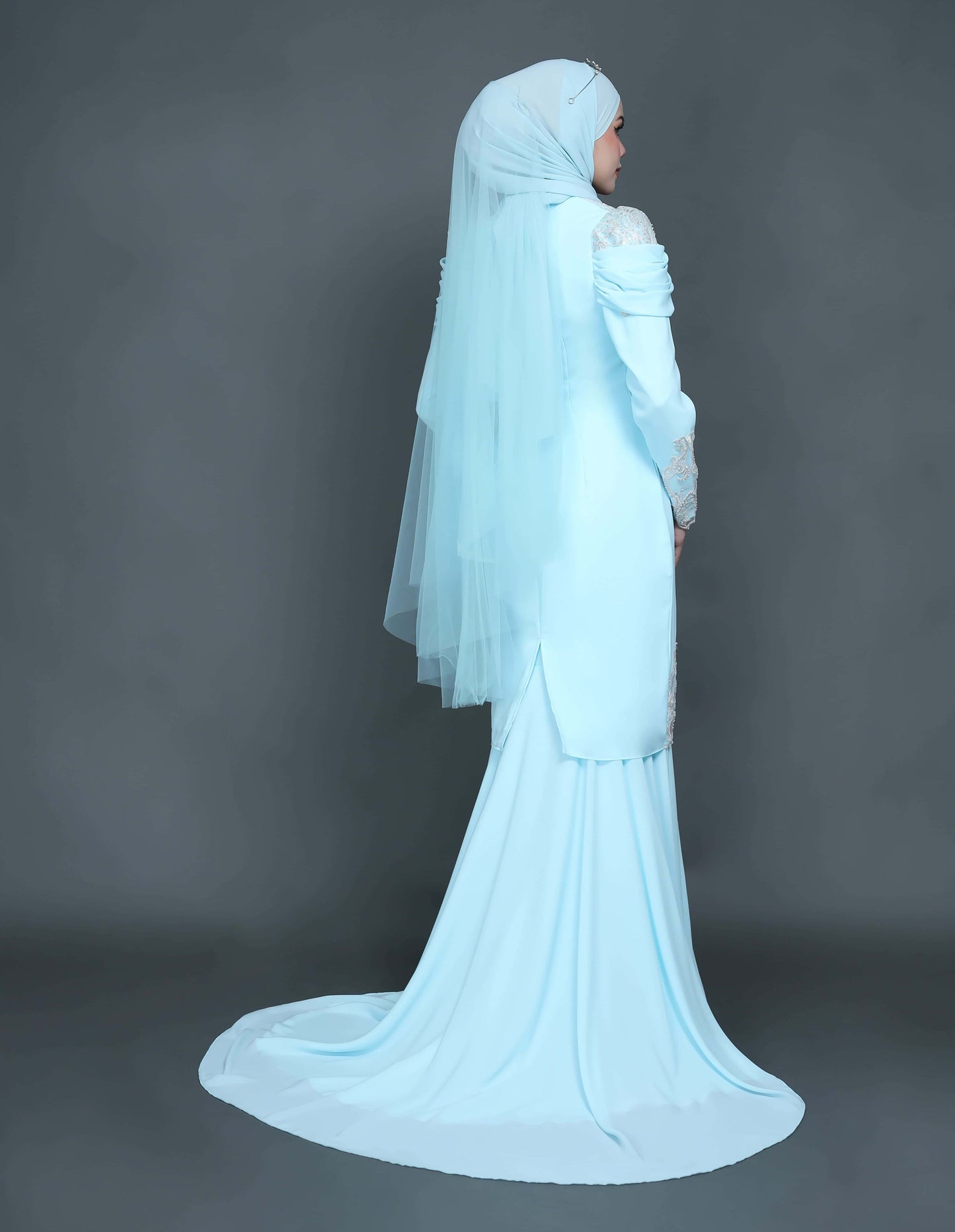 RAYFA KURUNG - AQUA BLUE