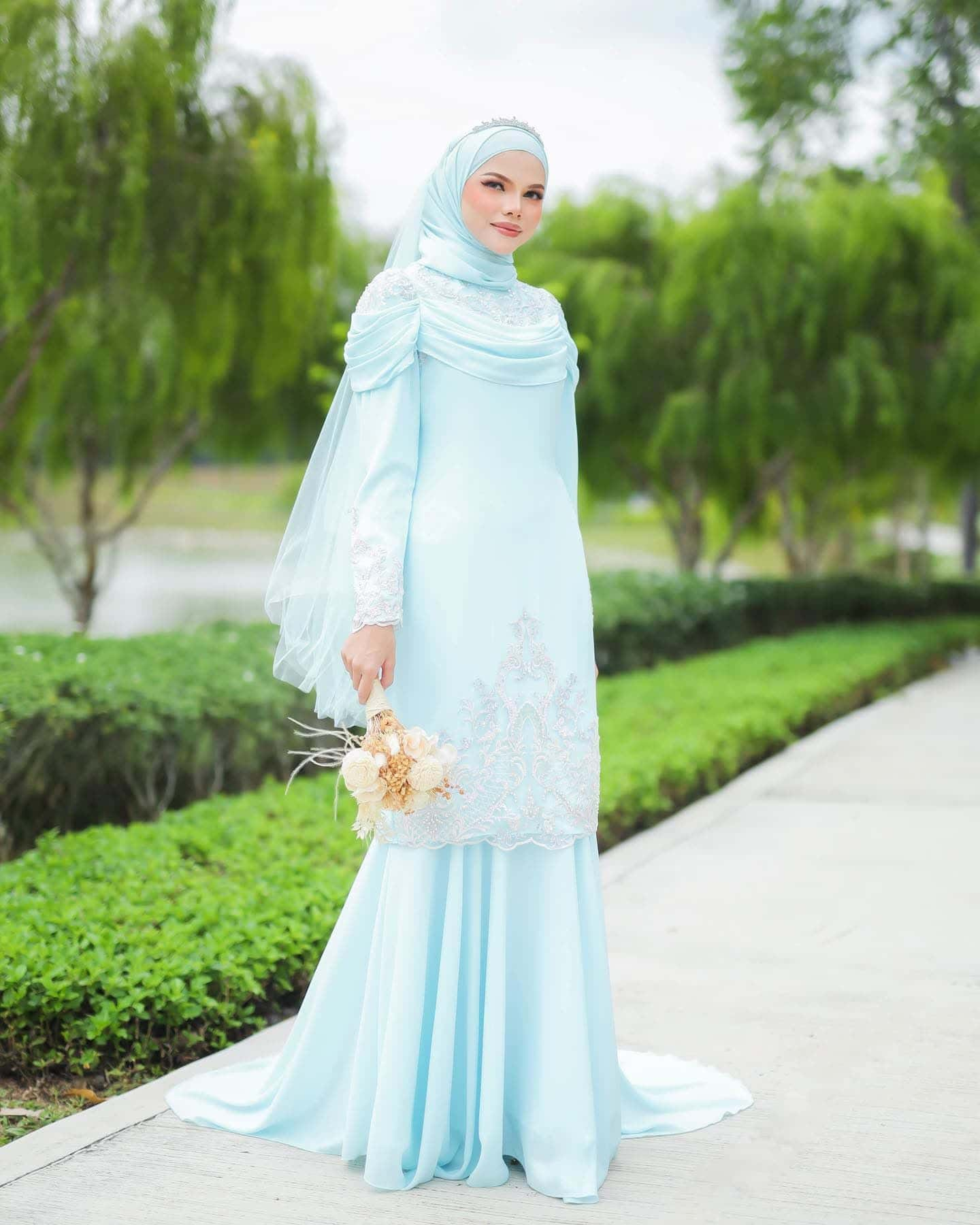 RAYFA KURUNG - AQUA BLUE