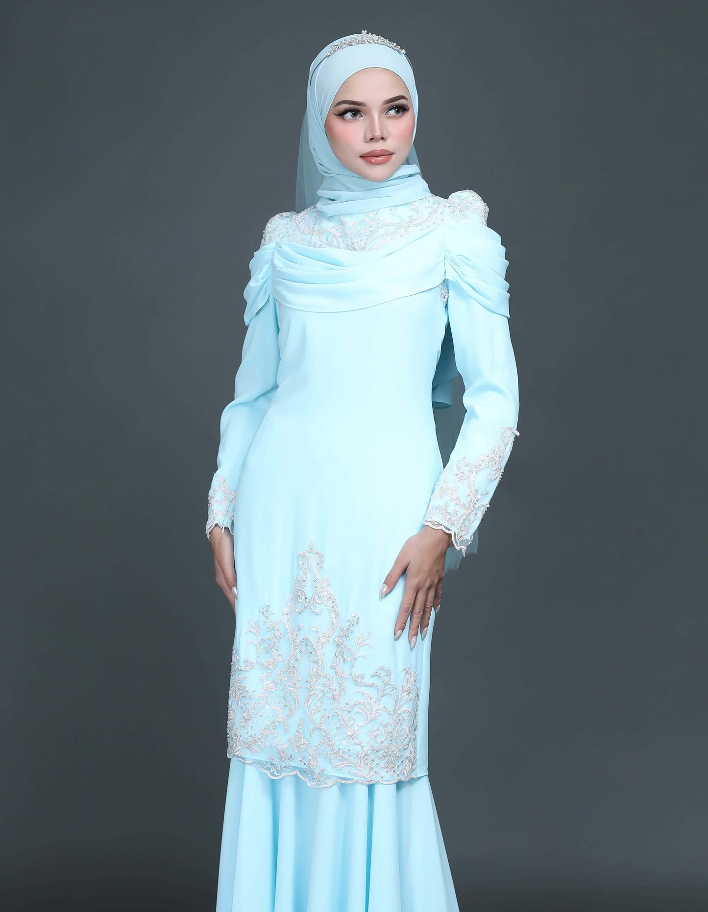 RAYFA KURUNG - AQUA BLUE