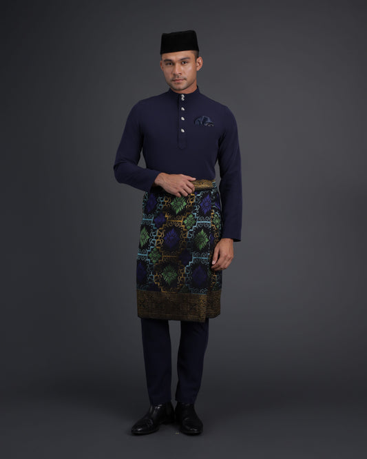 SOULTAN BAJU MELAYU - NAVY BLUE