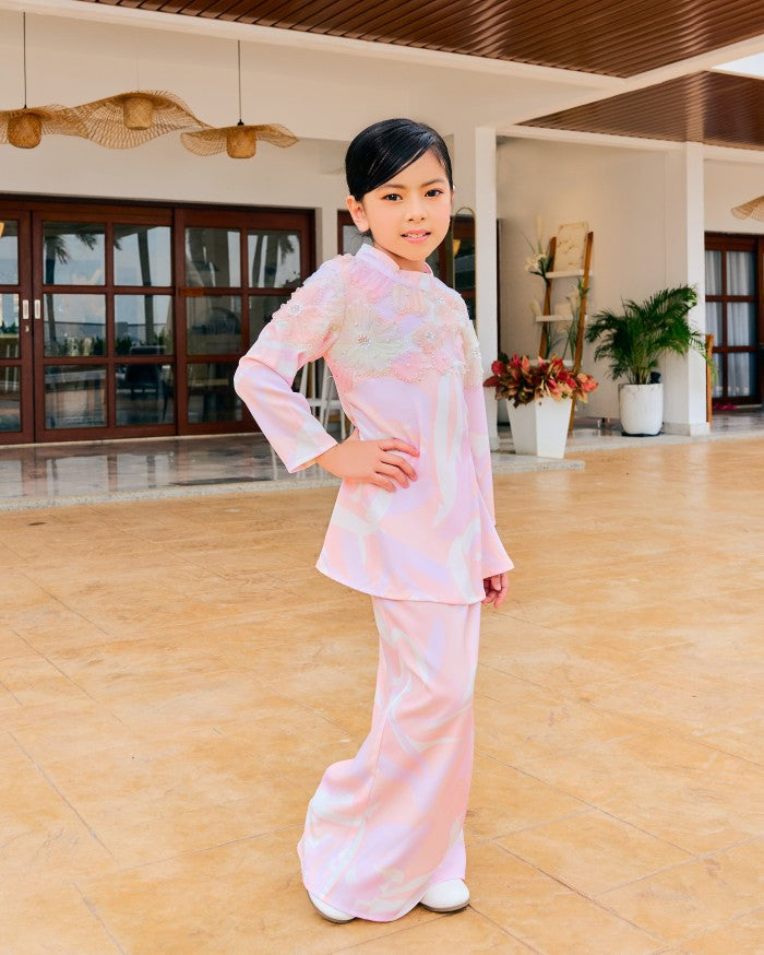 ELSA KURUNG (KID) - PINKY LILAC (Pre Order)