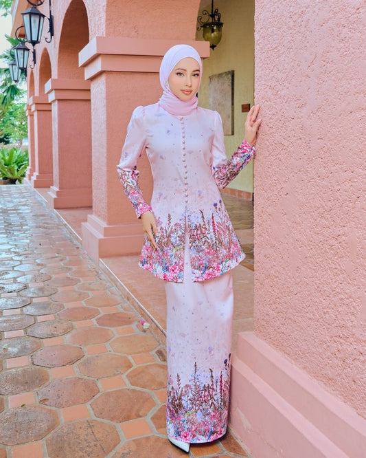 SERENA KURUNG - ROSE PINK (Pre Order)