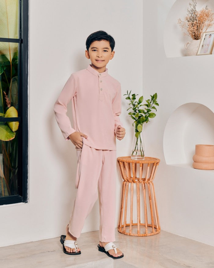 JAZZMAN BAJU MELAYU (KID) - NUDE PINK (Pre Order)