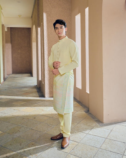 JAZZMAN BAJU MELAYU - SOFT YELLOW (Pre Order)