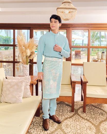 JAZZMAN BAJU MELAYU - TURQUOISE BLUE (Pre Order)