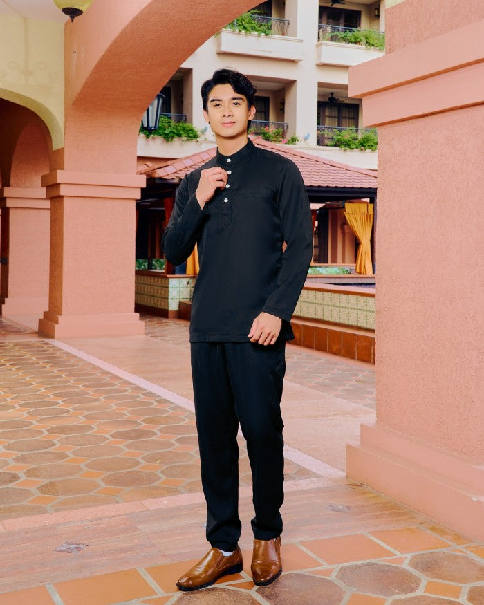 JAZZMAN BAJU MELAYU - BLACK (Pre Order)