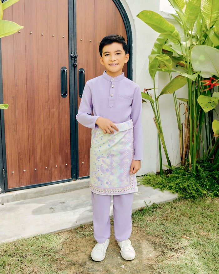 JAZZMAN BAJU MELAYU (KID) - PURPLE LILAC (Pre Order)