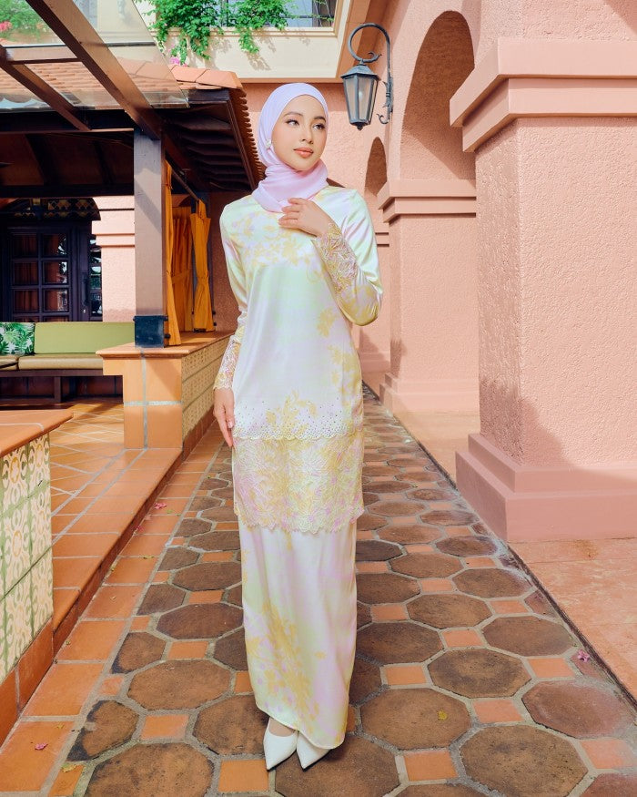 ANNA KURUNG - SOFT YELLOW (Pre Order)