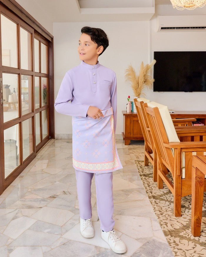 JAZZMAN BAJU MELAYU (KID) - PURPLE LILAC (Pre Order)