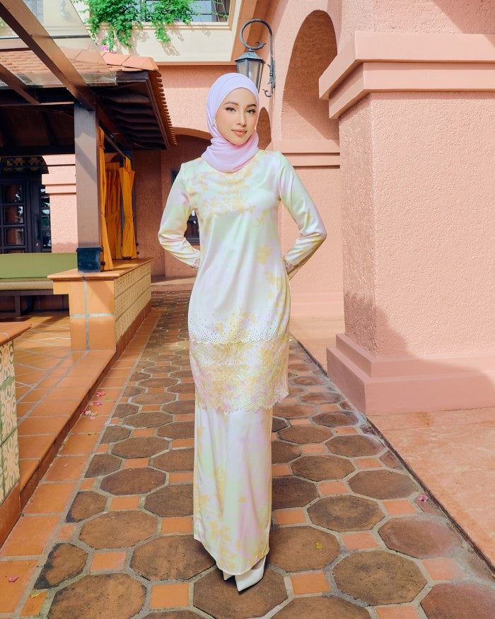 ANNA KURUNG - SOFT YELLOW (Pre Order)